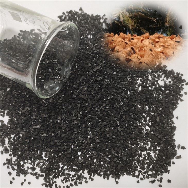 Suprafață mare, conținut scăzut de cenușă, cărbune activat din coajă de nucă de cocos, iod ridicat