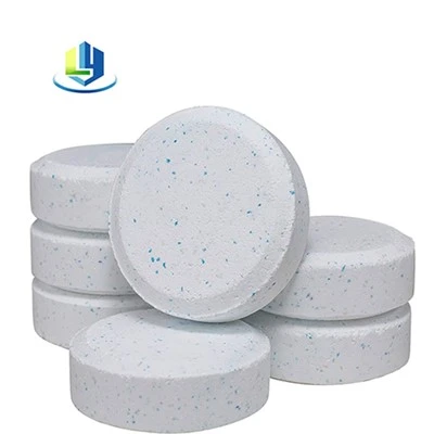 Găleată de 25 kg TCCA 3 inch 200 g Tablete multifuncționale de clor stabilizate cu eliberare lentă pentru piscină Spa