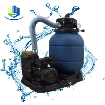 Sistem de pompă cu filtru de nisip de LY-300 300mm pentru piscine supraterane cu pompă standard și bază de filtru fermă pentru o instalare ușoară