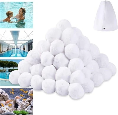 Bile de filtrare pentru piscine de 700 g pentru piscine supraterane Bile de filtrare cu nisip, ecologice, reutilizabile, în loc de nisip