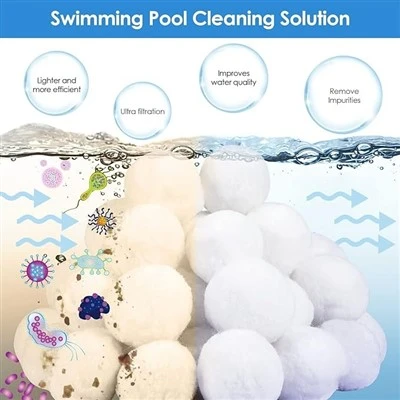 700g Filtru Piscină Nisip Mediu Filtru Eco-Friendly Pentru Piscina