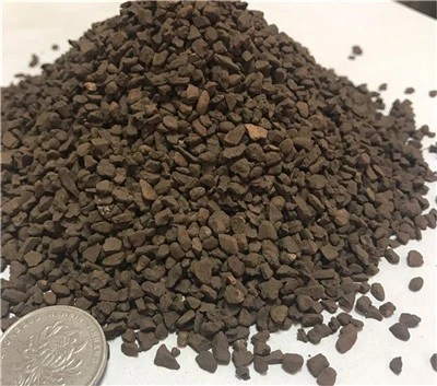 Cea mai bună vânzare produce 82% dioxid de mangan Mno2 nisip verde de mangan pentru îndepărtarea fierului