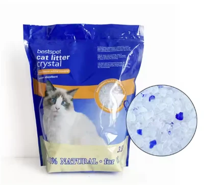 Adsorbție fără praf Rapid 1,8 kg Aprovizionare directă din fabrică Comerț cu ridicata de înaltă calitate Nisip de silice de curățare Blue Crystal Silica Litier pentru pisici